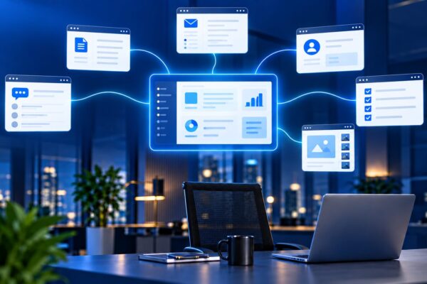 Corporate Panel pulls the workday together in one place