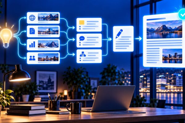 From idea to publish-ready content: research, draft and review