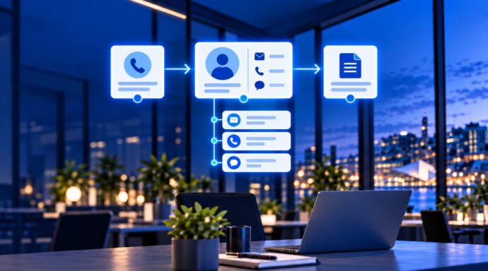 CRM: customers, leads and follow-up gathered in one place